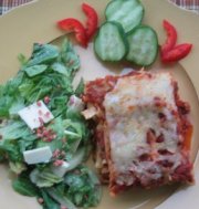 Lasagne &agrave; la saucisse italienne