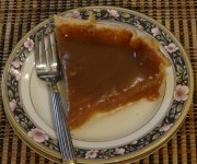 Tarte au sucre C&eacute;lestine